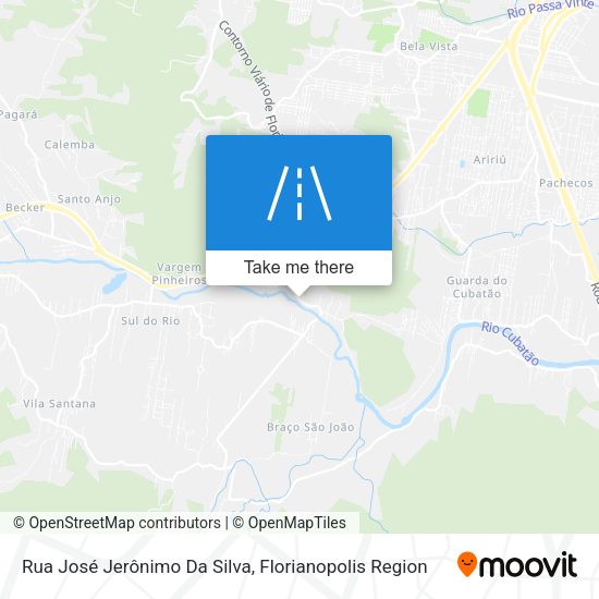 Rua José Jerônimo Da Silva map