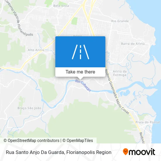 Rua Santo Anjo Da Guarda map