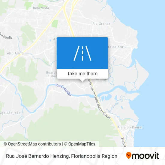 Rua José Bernardo Henzing map