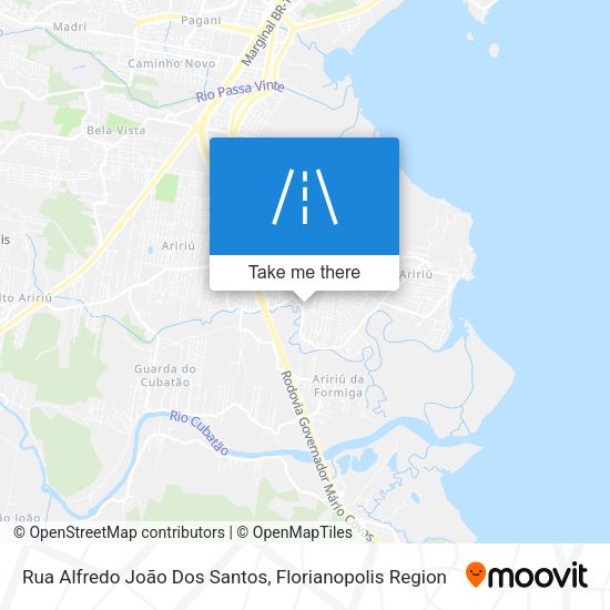 Rua Alfredo João Dos Santos map