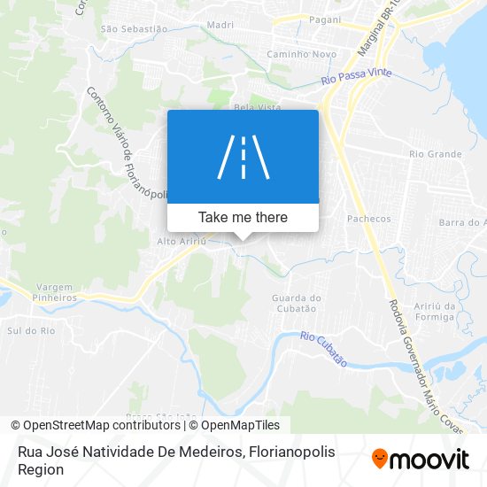 Mapa Rua José Natividade De Medeiros