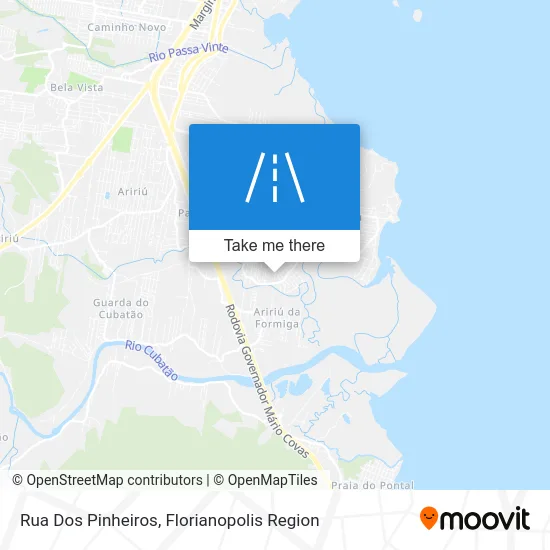 Rua Dos Pinheiros map