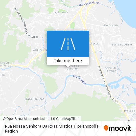 Rua Nossa Senhora Da Rosa Mística map