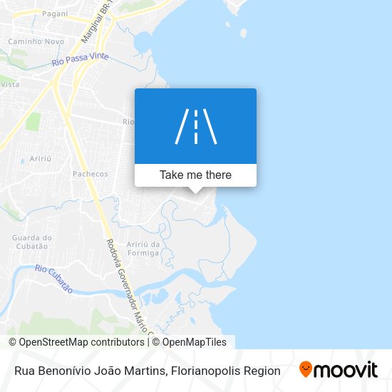 Rua Benonívio João Martins map
