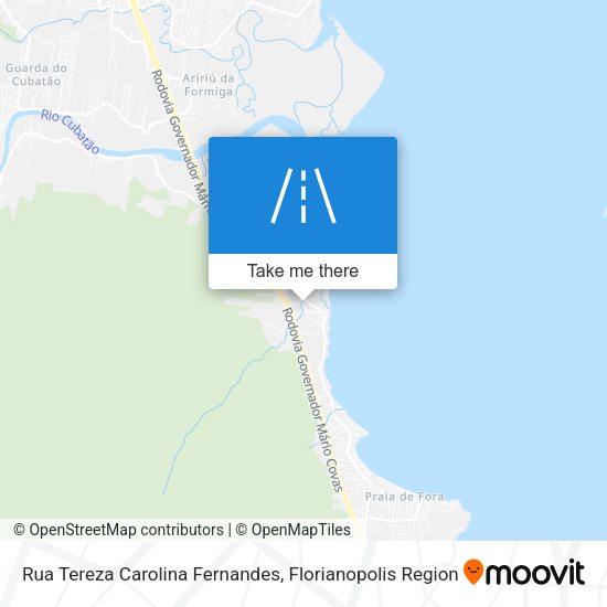 Rua Tereza Carolina Fernandes map
