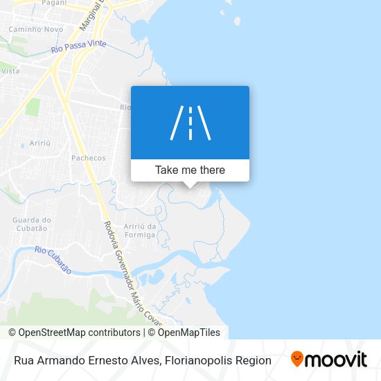 Rua Armando Ernesto Alves map