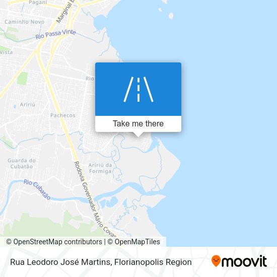 Rua Leodoro José Martins map