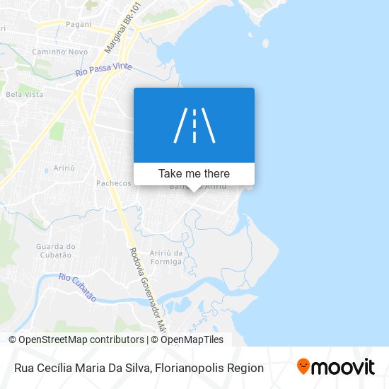 Rua Cecília Maria Da Silva map