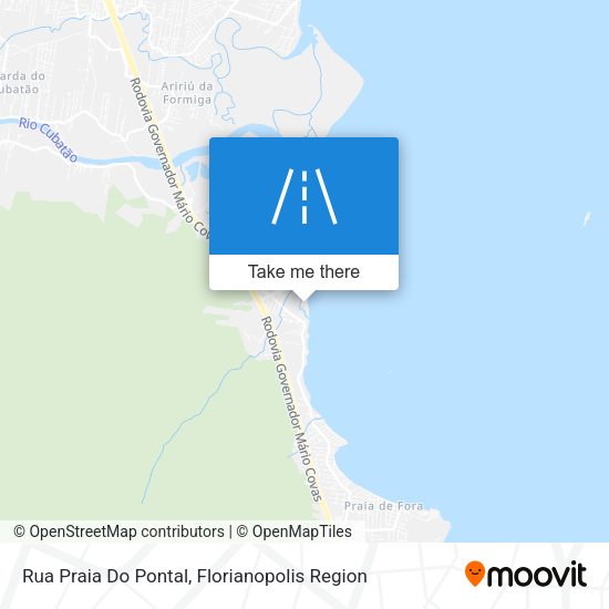 Rua Praia Do Pontal map