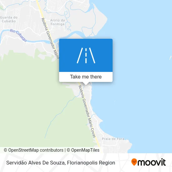 Servidão Alves De Souza map