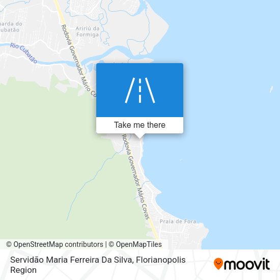 Servidão Maria Ferreira Da Silva map