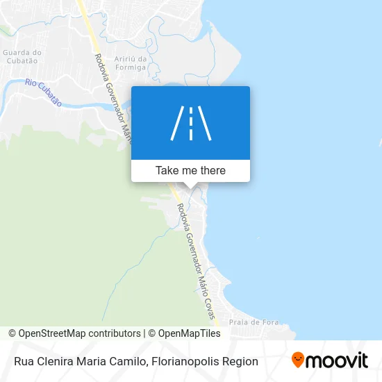Rua Clenira Maria Camilo map
