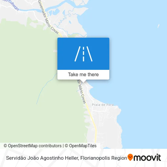 Servidão João Agostinho Heller map