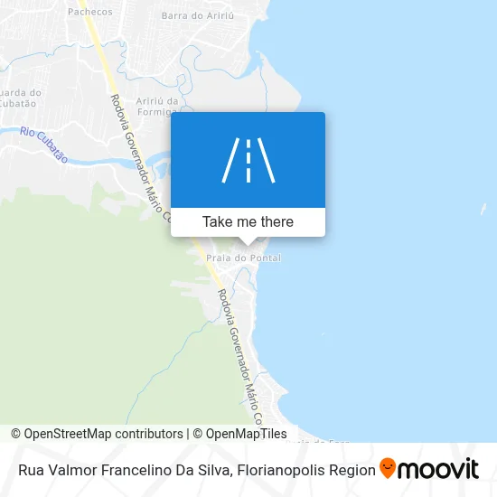 Rua Valmor Francelino Da Silva map