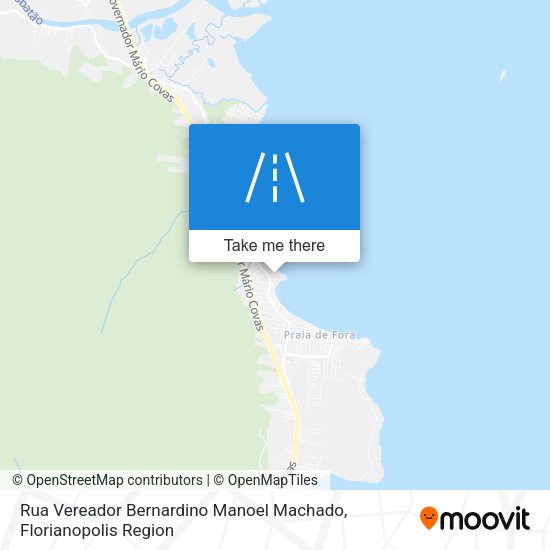 Rua Vereador Bernardino Manoel Machado map