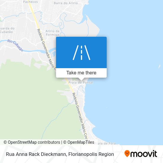 Rua Anna Rack Dieckmann map