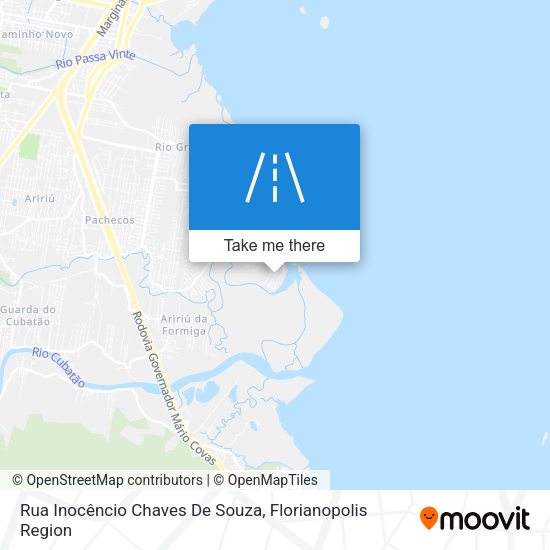 Rua Inocêncio Chaves De Souza map