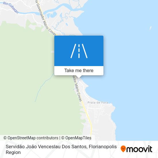 Servidão João Venceslau Dos Santos map