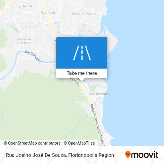 Rua Josino José De Souza map