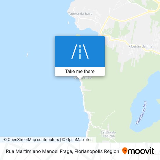 Rua Martimiano Manoel Fraga map
