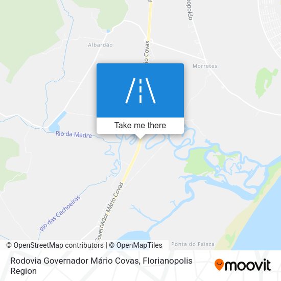 Rodovia Governador Mário Covas map