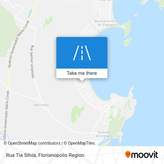 Rua Tia Sílvia map
