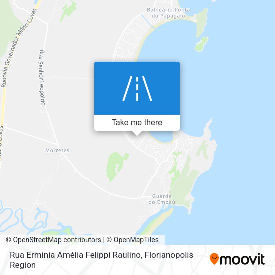 Rua Ermínia Amélia Felippi Raulino map