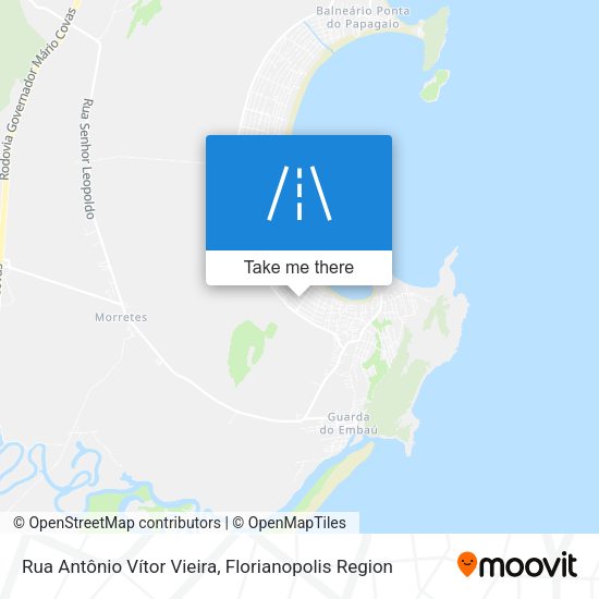 Rua Antônio Vítor Vieira map