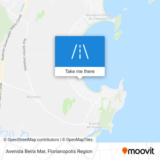 Avenida Beira Mar map