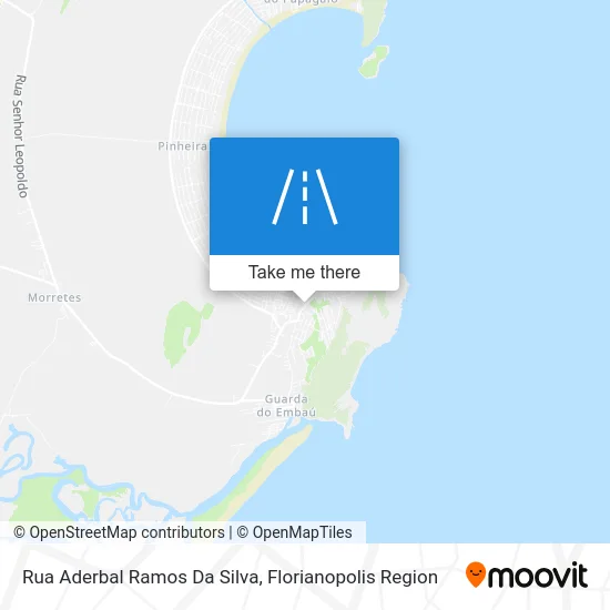 Rua Aderbal Ramos Da Silva map