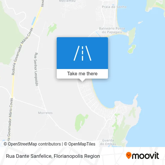 Rua Dante Sanfelice map