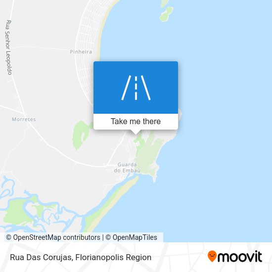 Rua Das Corujas map