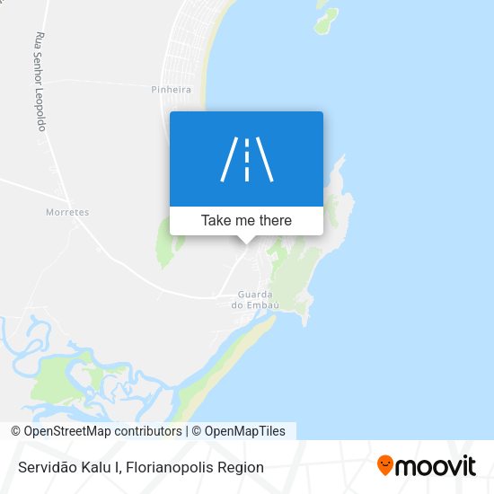 Servidão Kalu I map
