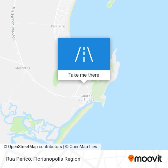 Rua Pericô map
