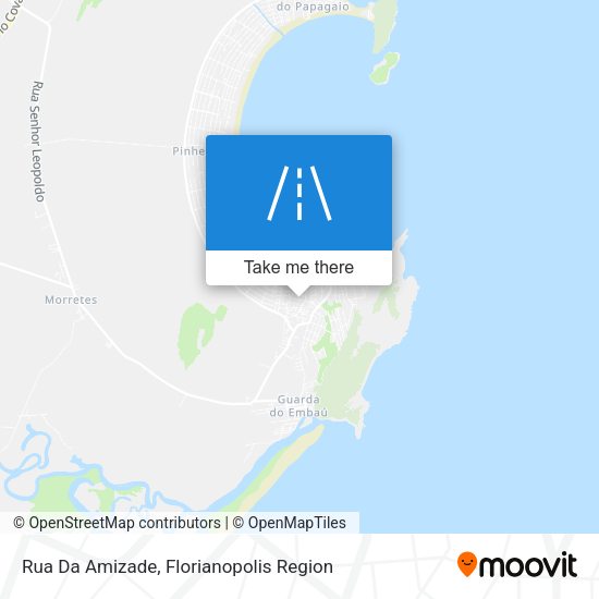 Rua Da Amizade map