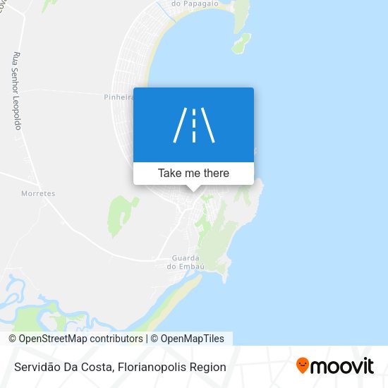 Servidão Da Costa map