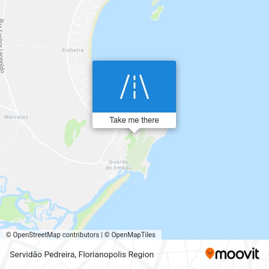 Servidão Pedreira map