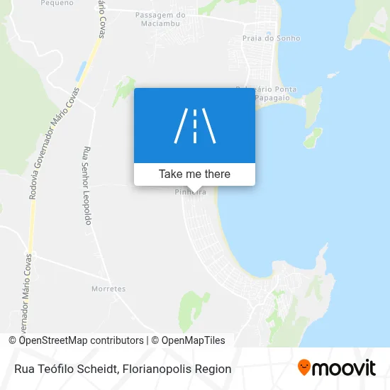 Rua Teófilo Scheidt map