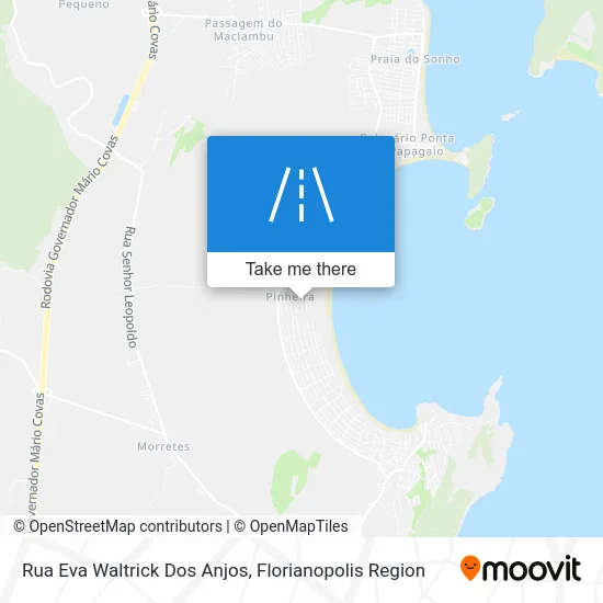 Rua Eva Waltrick Dos Anjos map