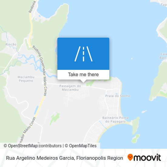 Rua Argelino Medeiros Garcia map