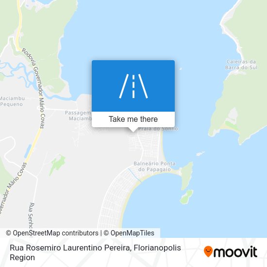 Rua Rosemiro Laurentino Pereira map