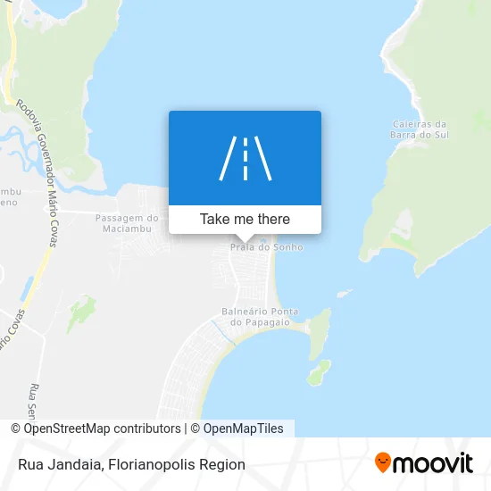 Rua Jandaia map