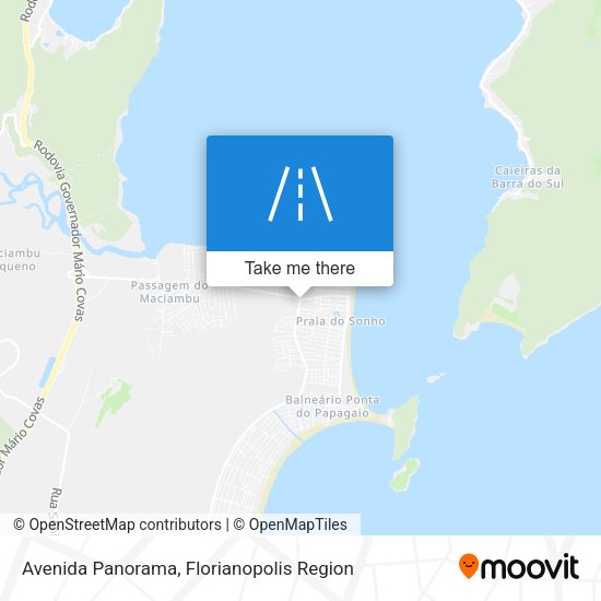 Avenida Panorama map