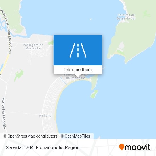 Servidão 704 map