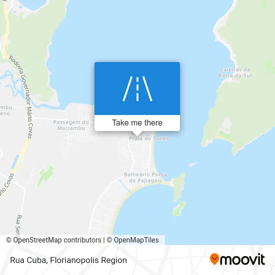 Rua Cuba map