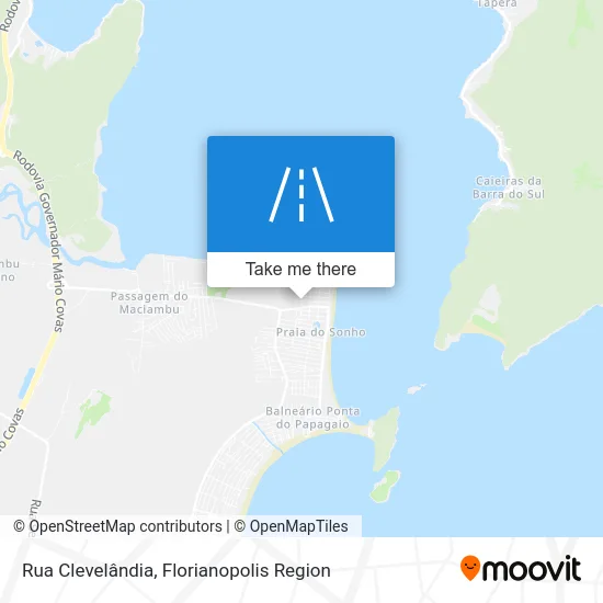 Rua Clevelândia map