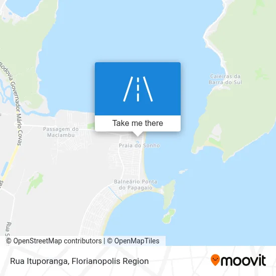 Rua Ituporanga map