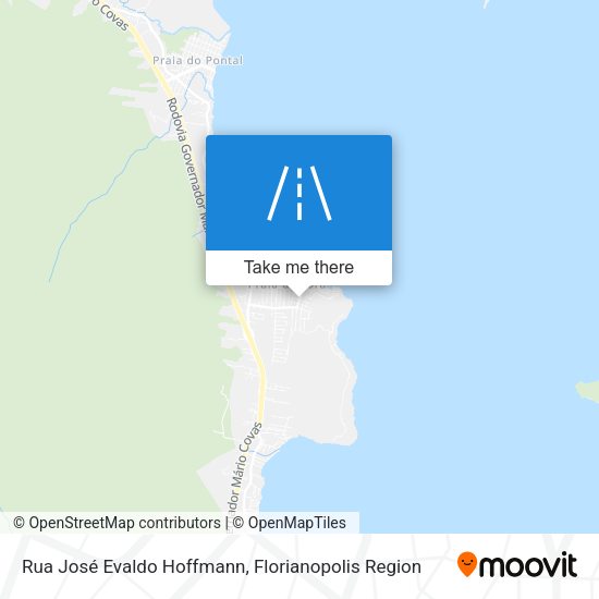 Rua José Evaldo Hoffmann map