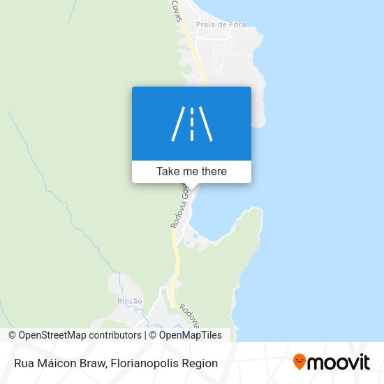 Rua Máicon Braw map