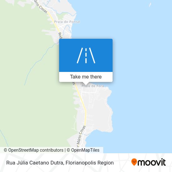 Rua Júlia Caetano Dutra map